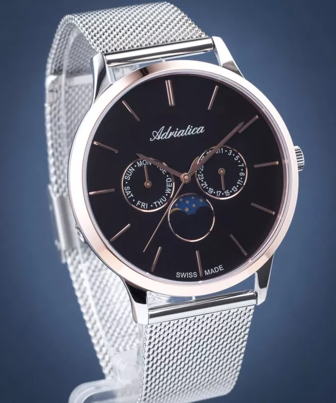Hodinky pánske Adriatica Moon Phase A1274.R114QF