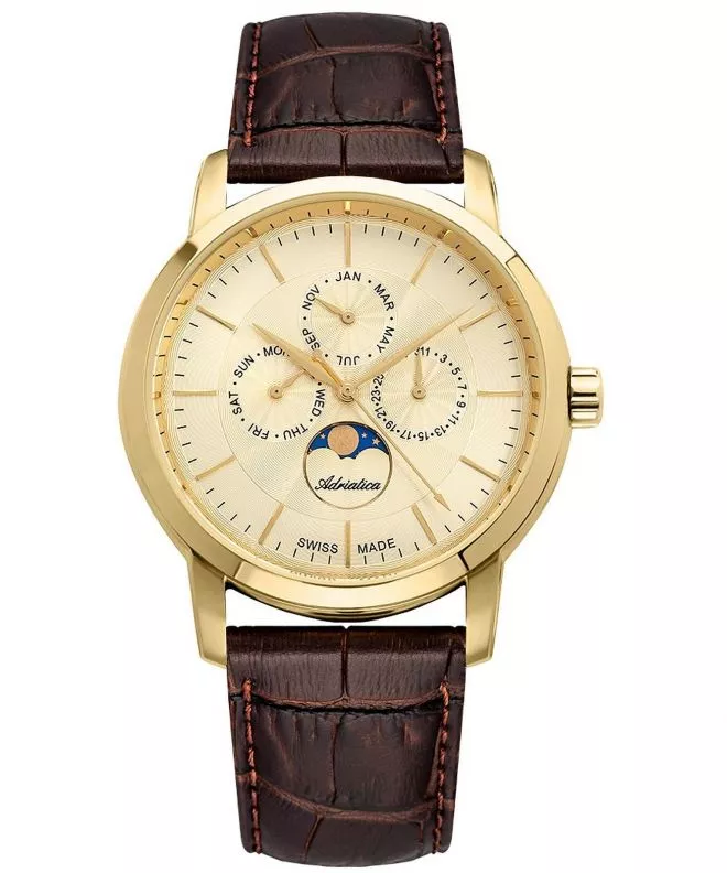 Hodinky pánske Adriatica Moonphase A8134.1211QF