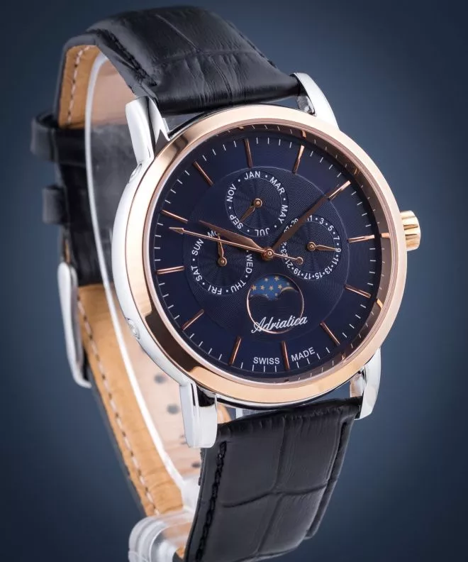 Hodinky pánske Adriatica Moonphase A8134.R215QF