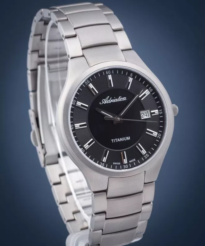 Hodinky Pánske Adriatica Titanium A8329.4114Q