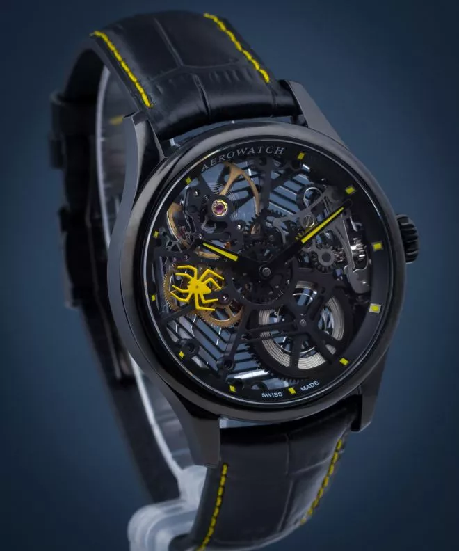 Hodinky pánske Aerowatch Renaissance Skeleton Spider 50981-NO22