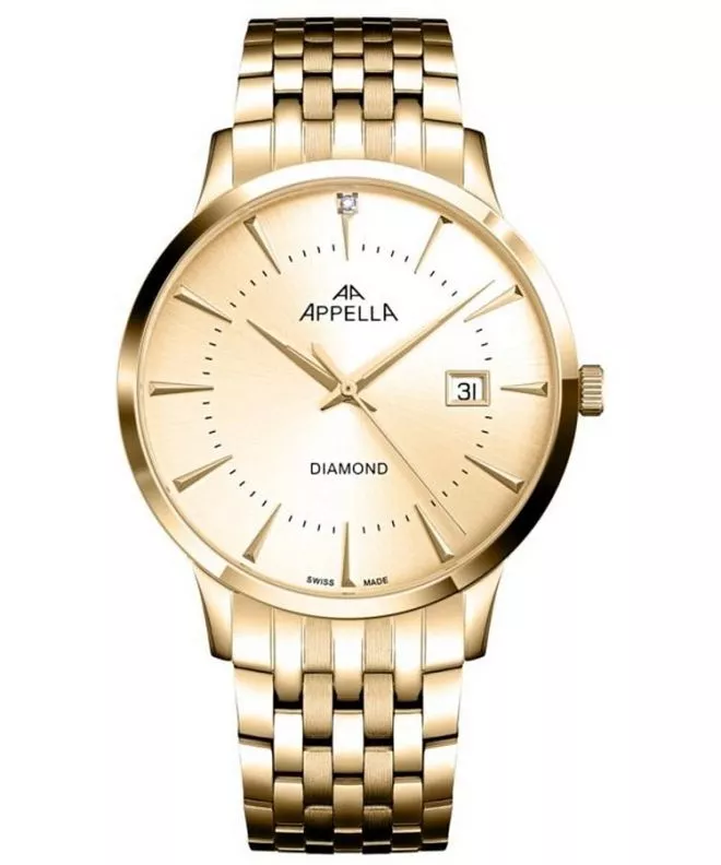 Hodinky pánske Appella Classic Diamond L12003.1191DQ