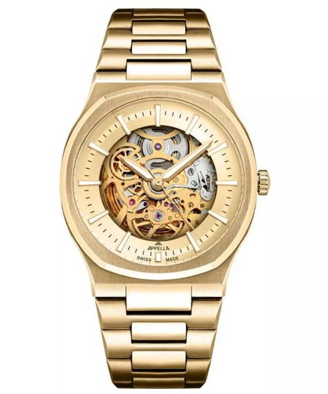 Hodinky pánske Appella Classic Skeleton Automatic L12006.1111AS