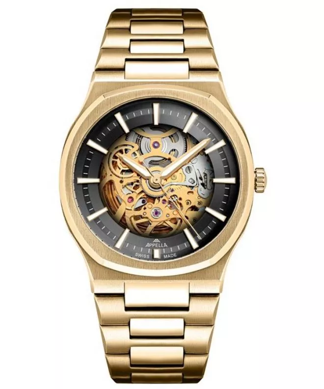 Hodinky pánske Appella Classic Skeleton Automatic L12006.1116AS