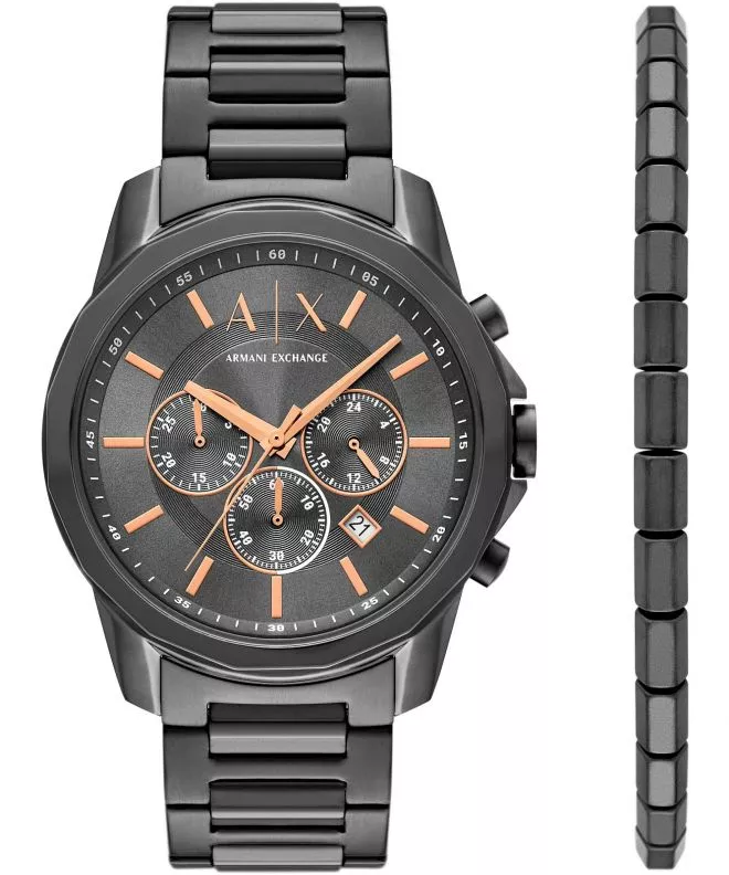 Hodinky pánske Armani Exchange Banks Chronograph SET AX7170SET