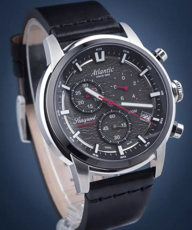 Hodinky pánske Atlantic Seasport Chronograph 87461.42.41