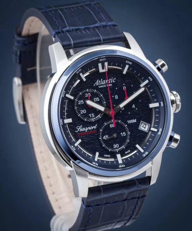 Hodinky pánske Atlantic Seasport Chronograph 87461.47.51