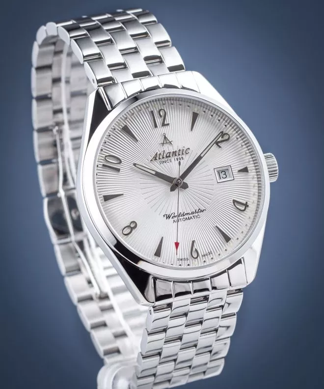 Hodinky Pánske Atlantic Worldmaster Art Deco Automatic 51752.41.25SM