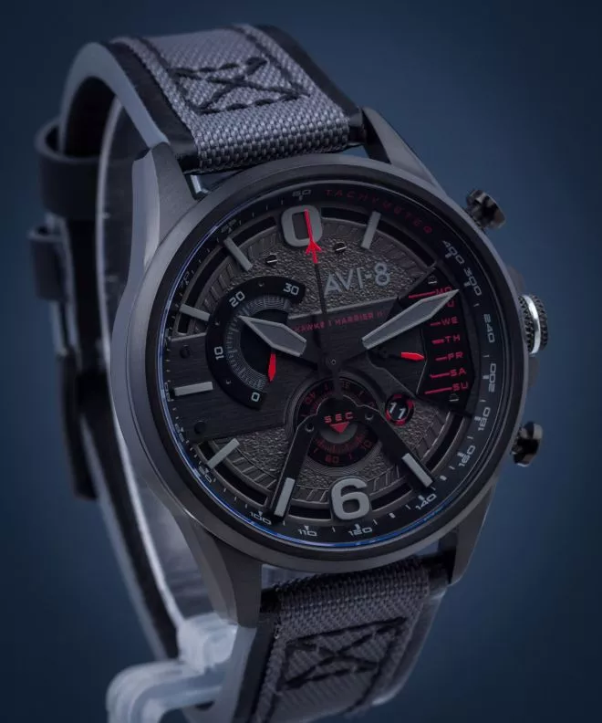 Hodinky Pánske AVI-8 Hawker Harrier II Retrograde Chronograph AV-4056-05