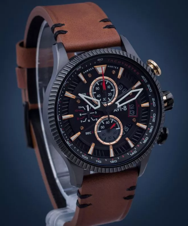 Hodinky Pánske AVI-8 Hawker Hunter Avon Chronograph AV-4064-06