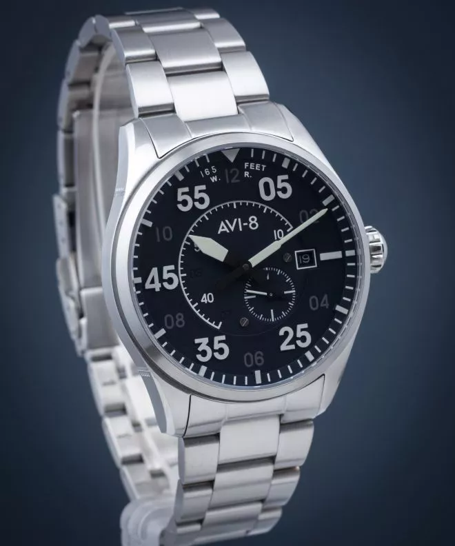 Hodinky Pánske AVI-8 Spitfire Type 300 Automatic Oxford Blue AV-4073-11