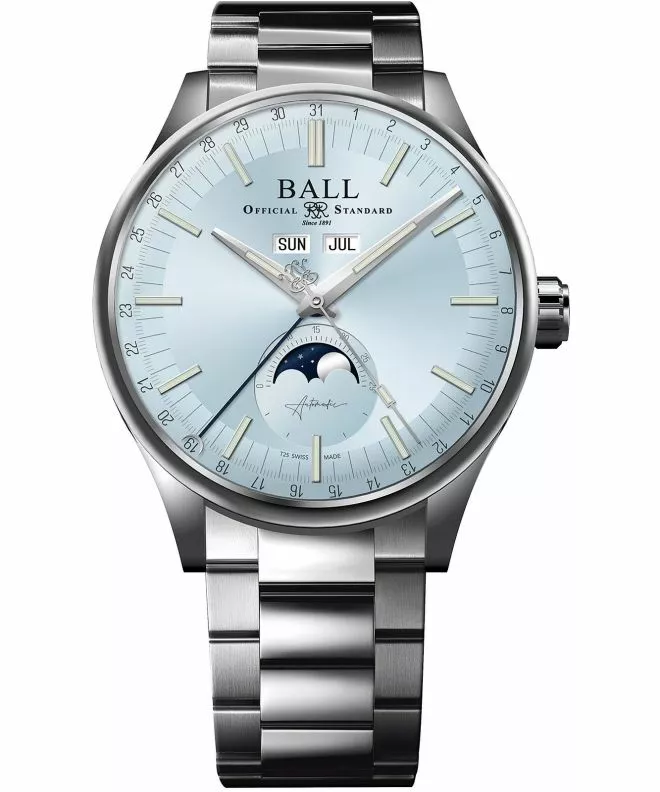 Hodinky Pánske Ball Engineer II Moon Calendar Limited Edition NM3016C-S1J-IBE