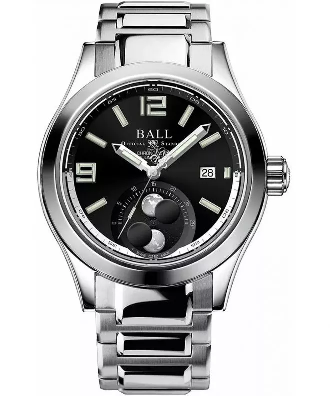 Hodinky pánske Ball Engineer II Moon Phase Automatic Chronometer Limited Edition NM2028C-S45C-BK