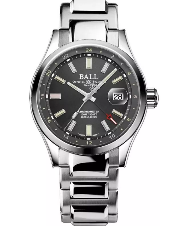 Hodinky pánske Ball Engineer III Endurance 1917 GMT Limited Edition GM9100C-S2C-GY