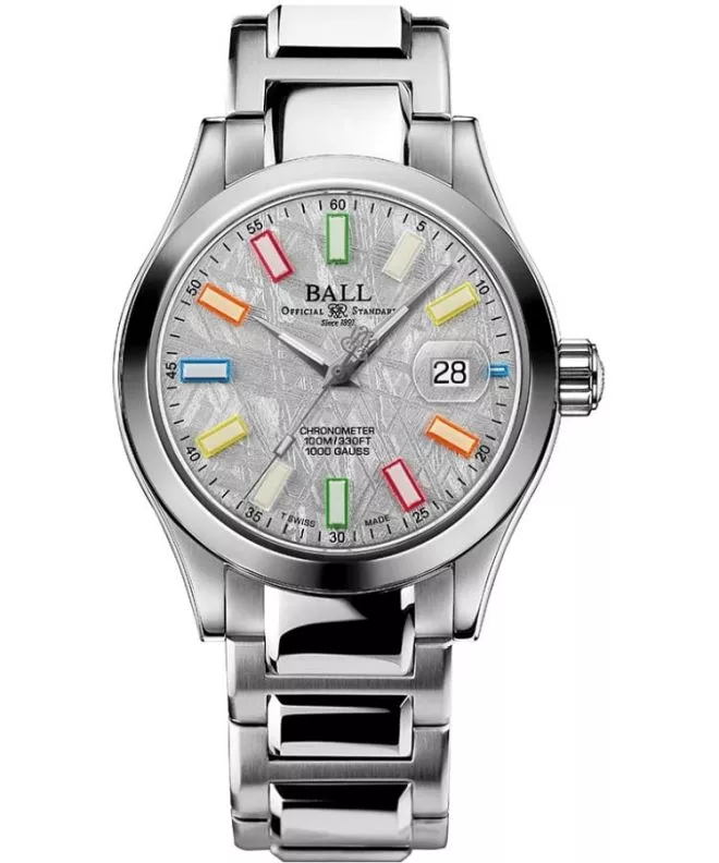 Hodinky pánske Ball Engineer III Marvelight Chronometer Meteorite NM9026C-S46C-MSLR