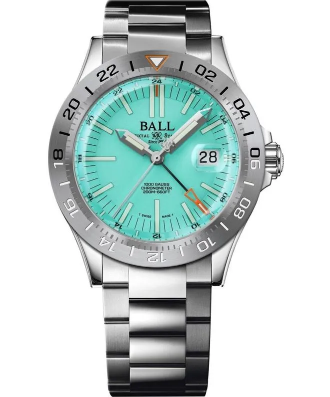 Hodinky pánske Ball Engineer III Outlier Automatic GMT Limited Edition DG9000B-S2C-TQ