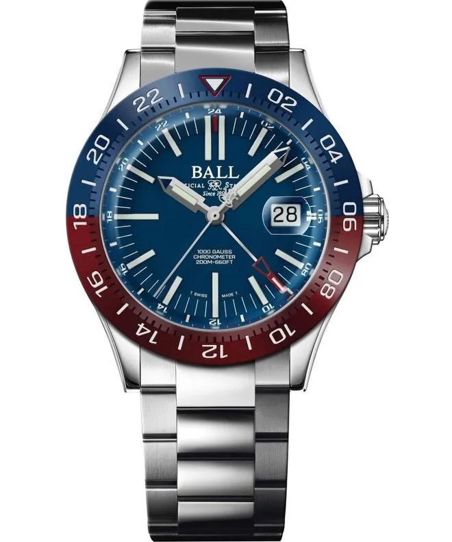 Hodinky pánske Ball Engineer III Outlier Automatic GMT Limited Edition DG9002B-S2C-BE