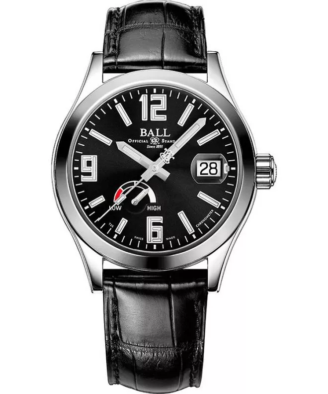 Hodinky pánske Ball Engineer III Pioneer Power Reserve PM9026C-LLCJ-BK