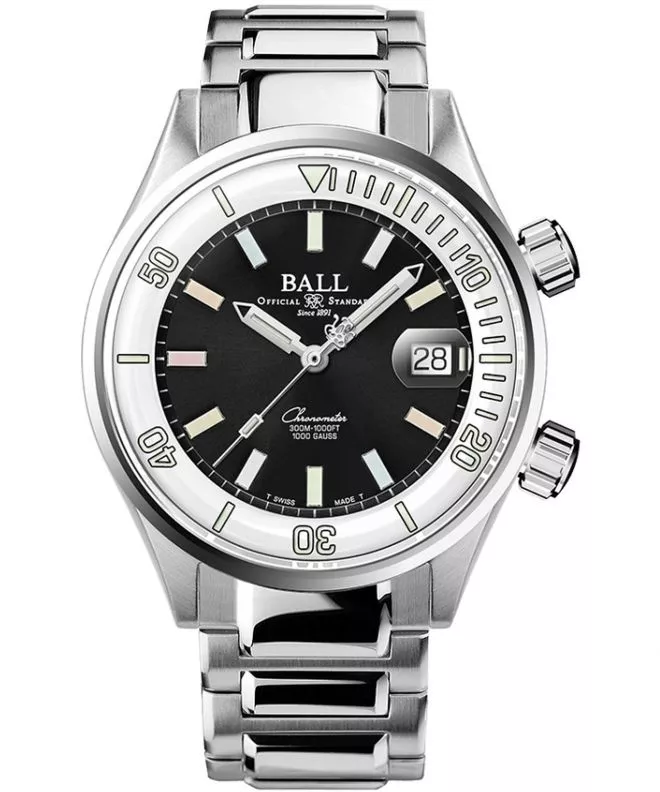 Hodinky pánske Ball Engineer Master II Diver Chronometer Automatic Limited Edition DM2280A-S5C-BKWHR
