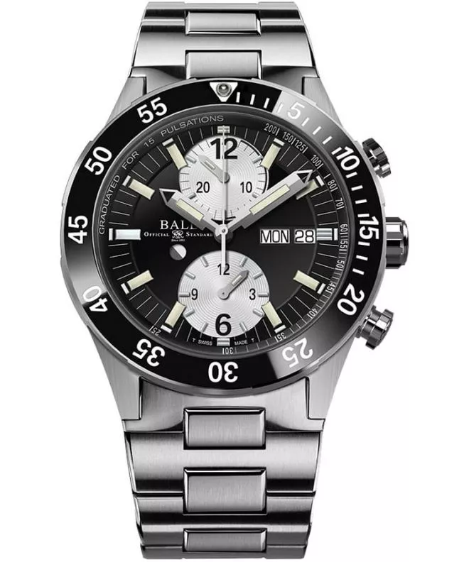 Hodinky Pánske Ball Roadmaster Rescue Chronograph Chronograph Limited Edition DC3030C-S-BKWH