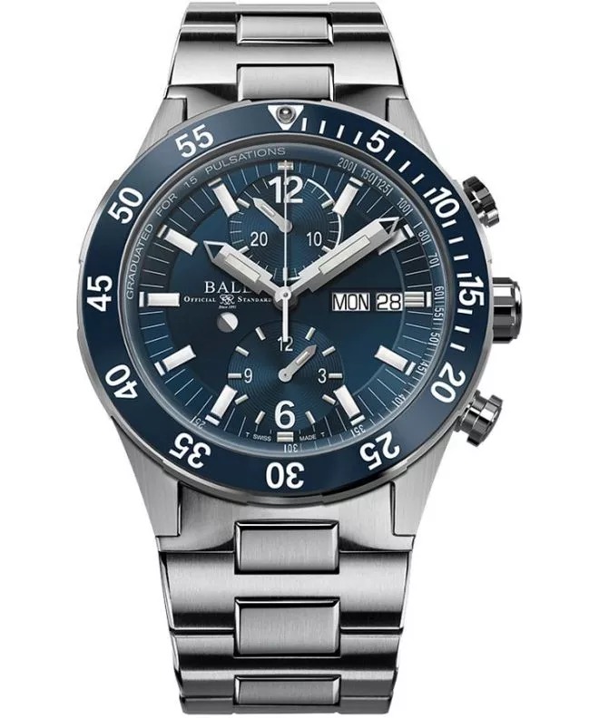 Hodinky pánske Ball Roadmaster Rescue Chronograph Limited Edition DC3030C-S1-BE