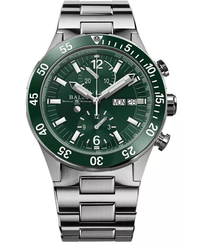 Hodinky pánske Ball Roadmaster Rescue Chronograph Limited Edition DC3030C-S2-GR