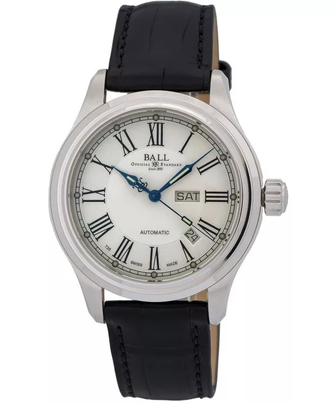 Hodinky pánske Ball Trainmaster Roman Automatic NM1058D-L4J-WH