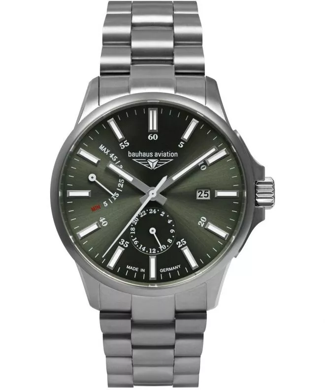 Hodinky pánske Bauhaus Aviation Power Reserve Automatic 2860M-4