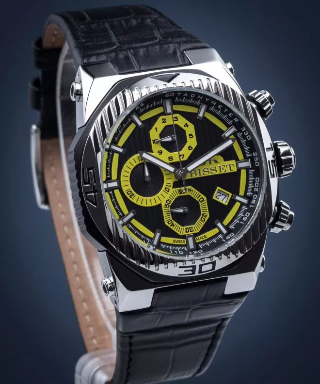 Hodinky Pánske Bisset Slot Chronograph Outlet BSCD24TIBY05AX-outlet