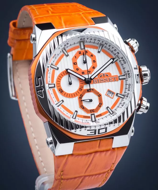 Hodinky Pánske Bisset Slot Chronograph Outlet BSCD24TISR05AX-outlet