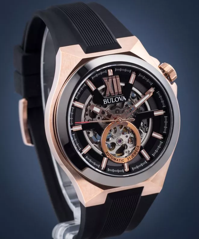 Hodinky Pánske Bulova Classic Skeleton Automatic 98A177