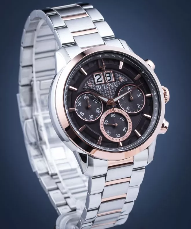 Hodinky pánske Bulova Classic Sutton Chronograph 98B335