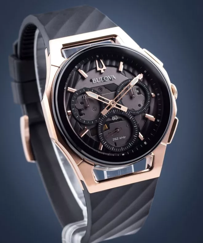 Hodinky pánske Bulova Curv Chronograph 98A185