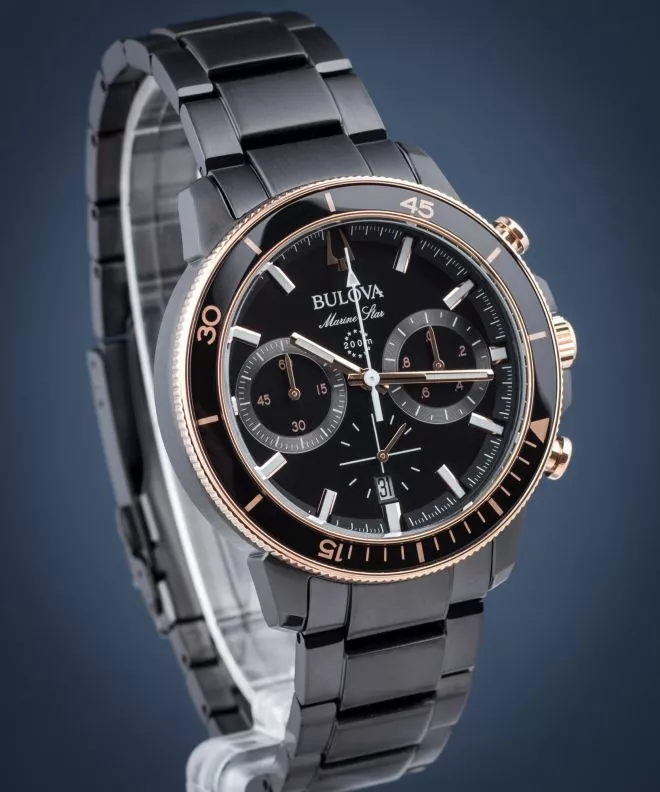 Hodinky pánske Bulova Marine Star Chronograph 98B302