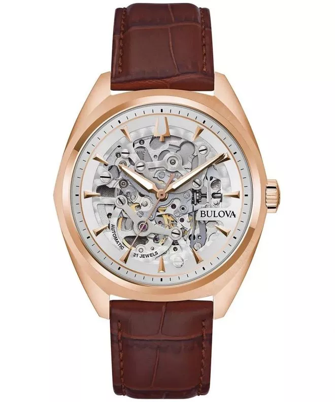 Hodinky pánske Bulova Surveyor Skeleton Automatic 97A175