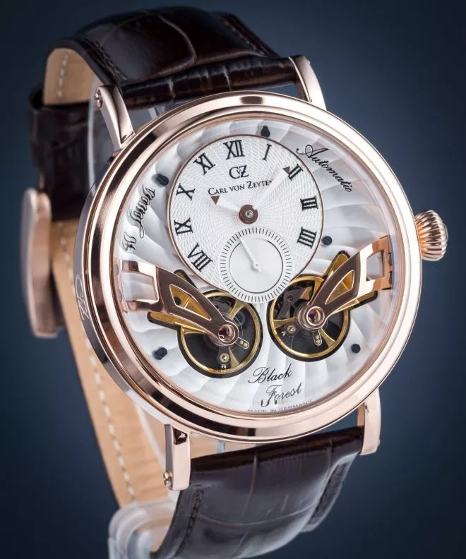 Hodinky pánske Carl von Zeyten Carl von Zeyten Black Forest Automatic CVZ0017RWH