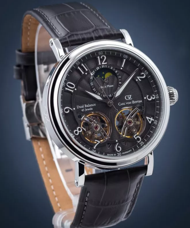 Hodinky pánske Carl von Zeyten Gernsbach Automatic Moon Phase CVZ0054GY