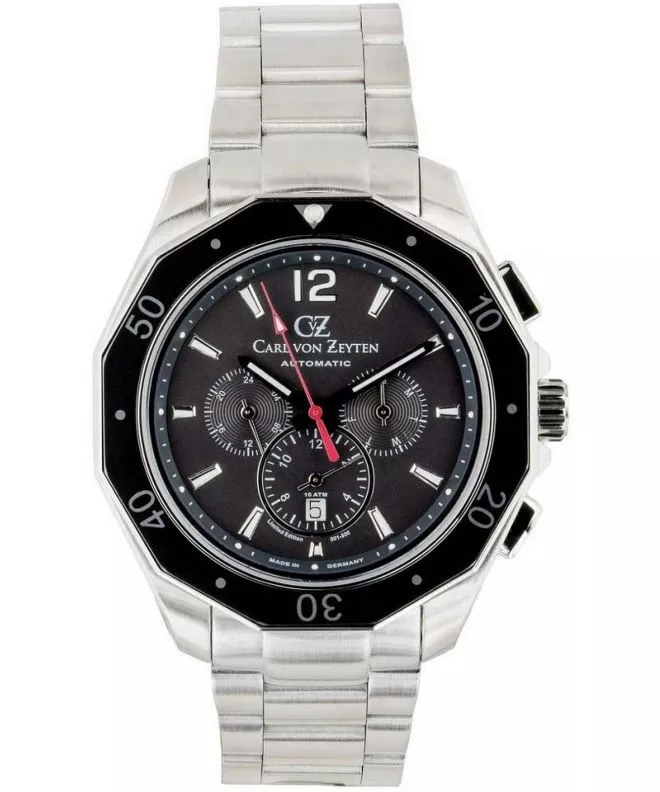 Hodinky Pánske Carl von Zeyten Hausach Automatic Limited Edition CVZ0079GYMS