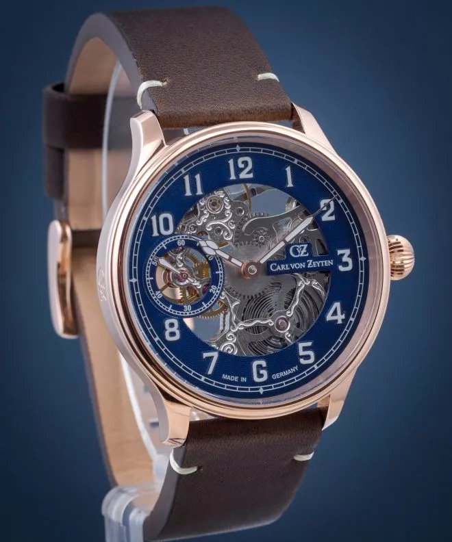 Hodinky pánske Carl von Zeyten Lahr Skeleton Automatic CVZ0021RBL