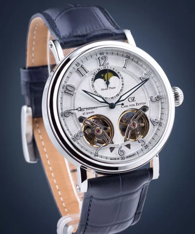 Hodinky Pánske Carl von Zeyten Murg Twin Balance Automatic CVZ0054SL