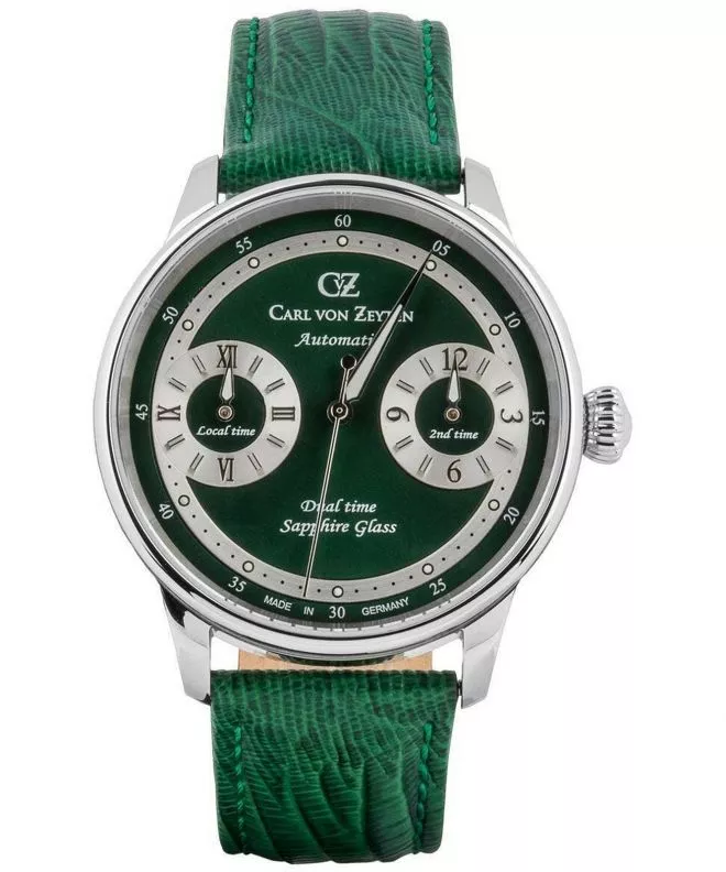Hodinky pánske Carl von Zeyten Schönmünzach Automatic Dual Time CVZ0086GRS