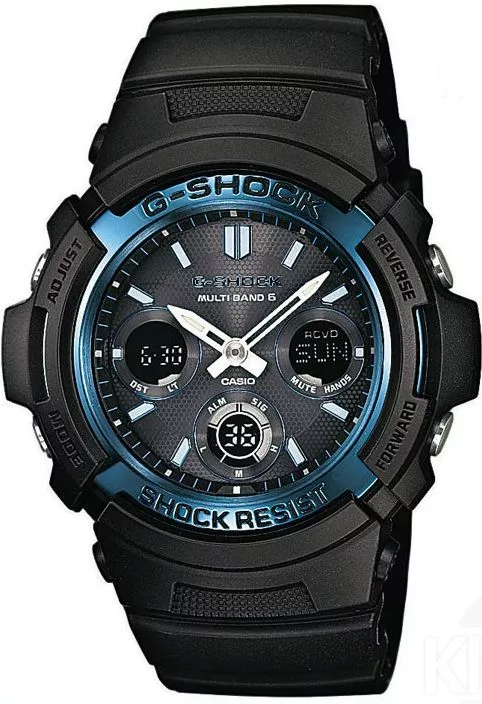 Hodinky pánske G-SHOCK Casio WAVECEPTOR TOUGH Solar AWG-M100A-1AER