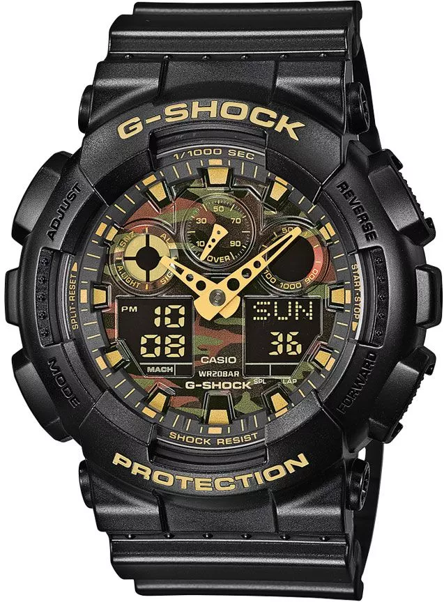 Hodinky pánske G-SHOCK Casio GA-100CF-1A9ER