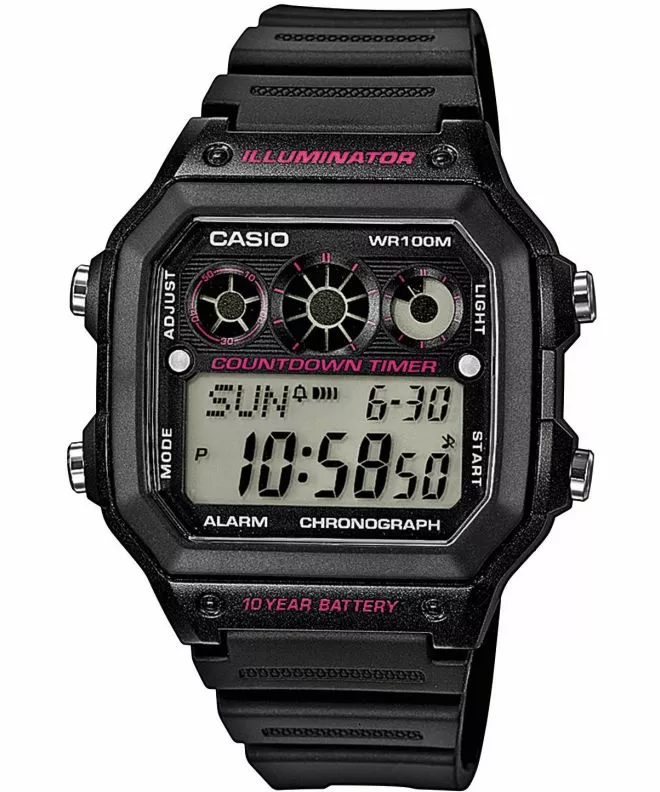 Hodinky pánske Casio Sport AE-1300WH-1A2VEF