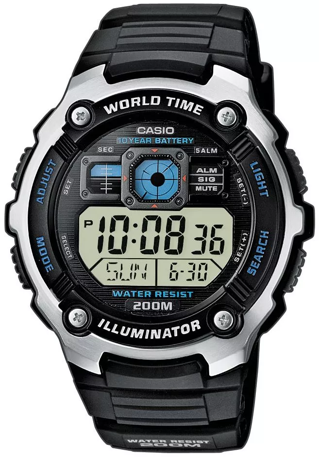 Hodinky Pánske Casio Sport AE-2000W-1AVEF