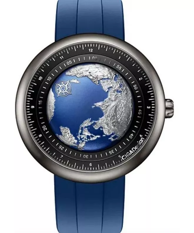 Hodinky pánske Ciga Design U Series Blue Planet Automatic U031-TU02-W6U (U031-TU04-W6U)