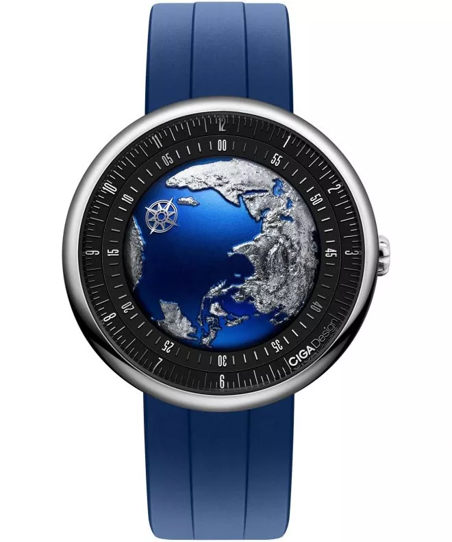 Hodinky pánske Ciga Design U Series Blue Planet II Automatic GPHG 2021 U038-SU01-6U