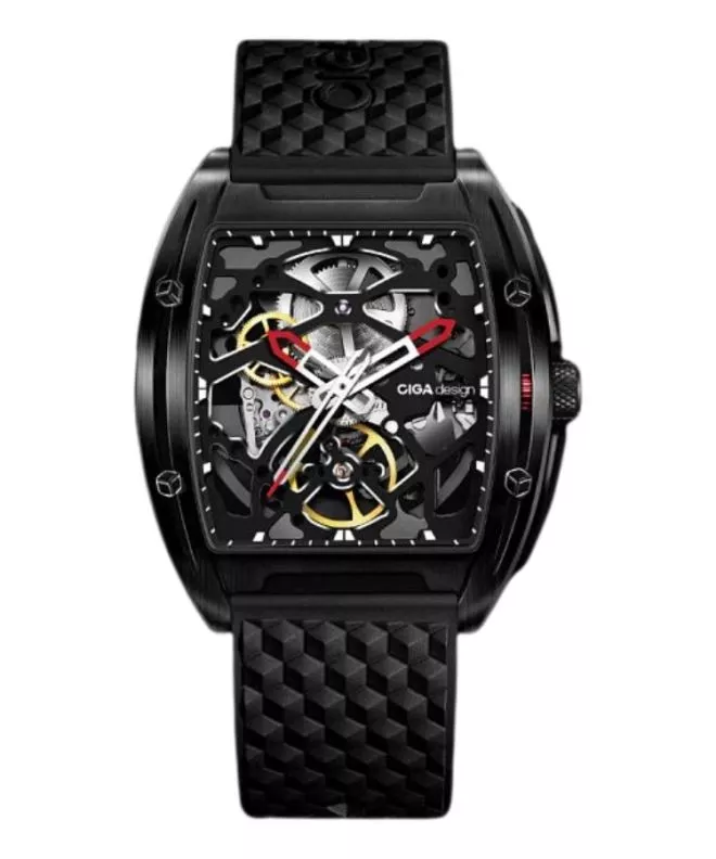 Hodinky pánske Ciga Design Z Series Edge DLC Automatic Z031-BB01-W5BK