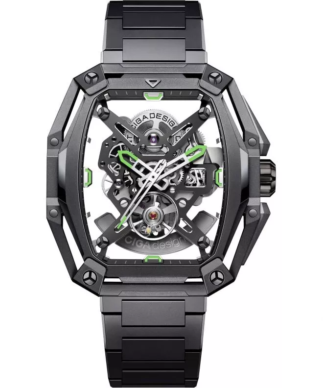 Hodinky pánske Ciga Design Z Series Hunter Skeleton Automatic Z035-GG01-W1G