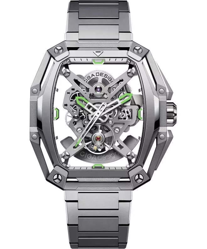 Hodinky pánske Ciga Design Z Series Hunter Skeleton Automatic Z035-SS01-W1S